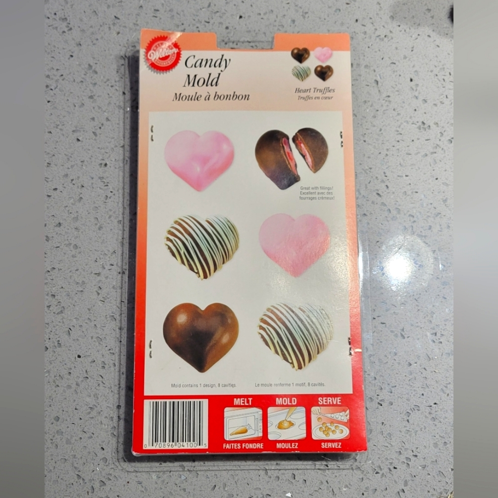 Wilton Heart Truffles Candy Mold
